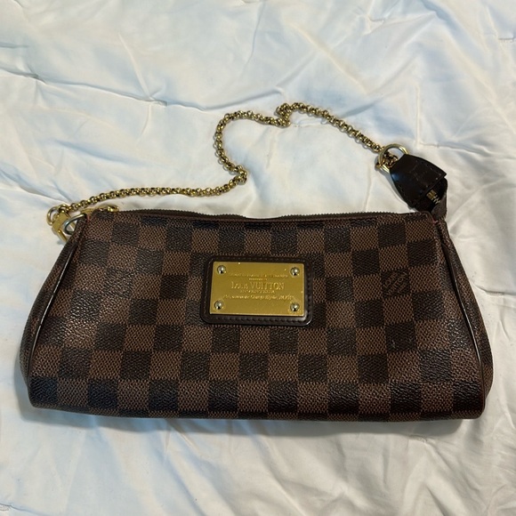 Vintage Louis Vuitton Eva in damier ebene - Picture 1 of 6